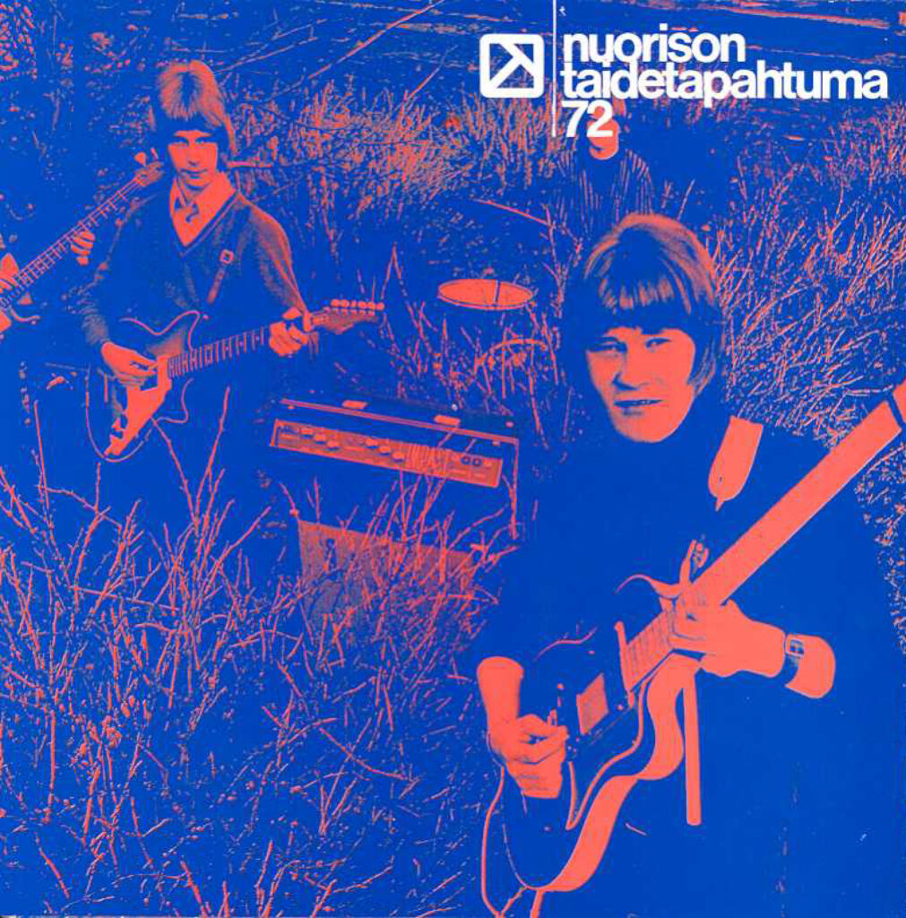 Valtakunnallisen nuorison taidetapahtuman 1972 kutsu- ja osallistumisohjevihkonen.